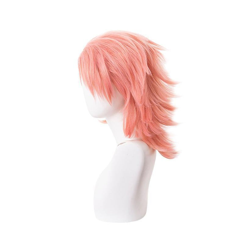 Demon Slayer Kimetsu no Yaiba Sabito Orange Pink Cosplay Wigs