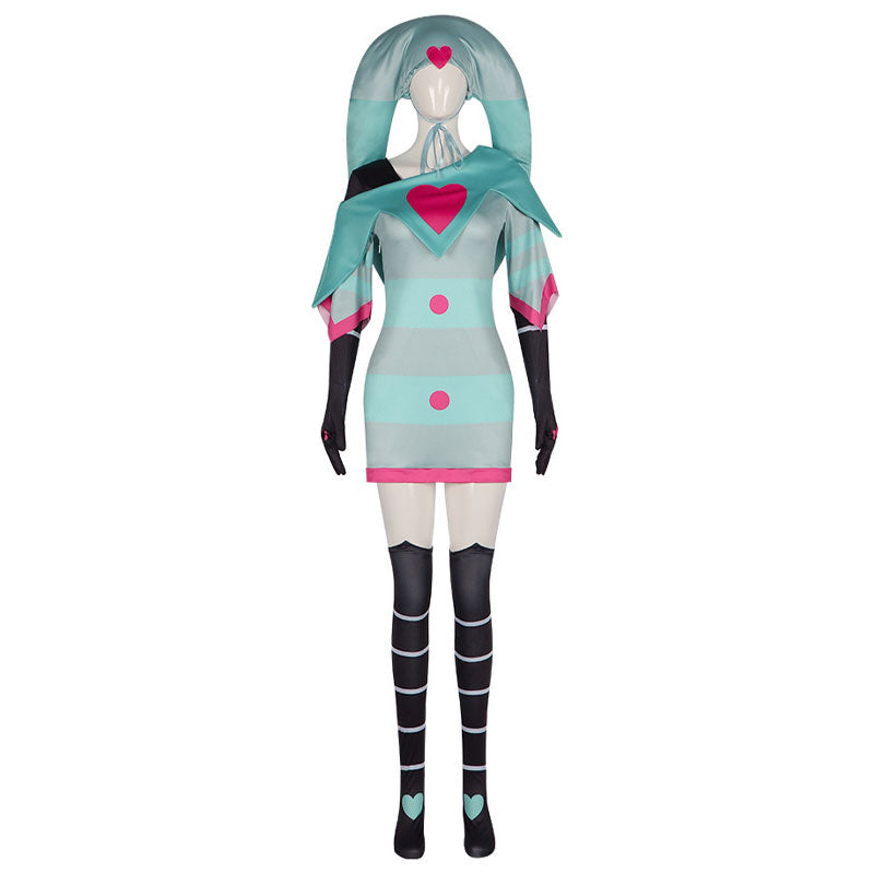 Hazbin Hotel Fizzarolli Dress Cosplay Costumes
