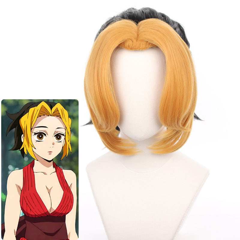 Demon Slayer: Kimetsu no Yaiba Makio Cosplay Wig