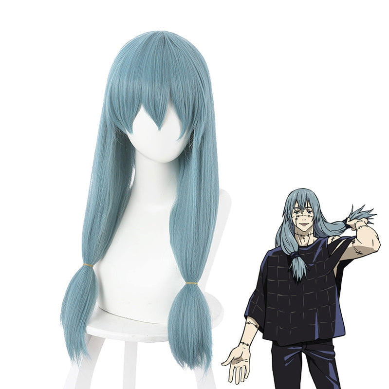Jujutsu Kaisen Mahito Blue Cosplay Wigs