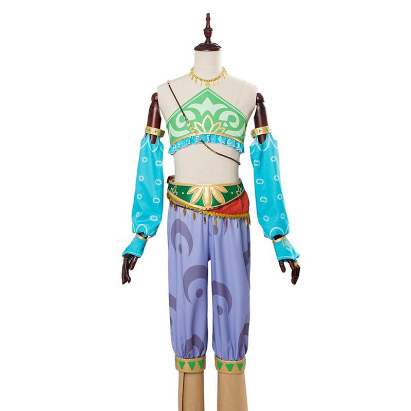 The Legend of Zelda Breath of the Wild Gerudo Link Halloween Cosplay Costumes