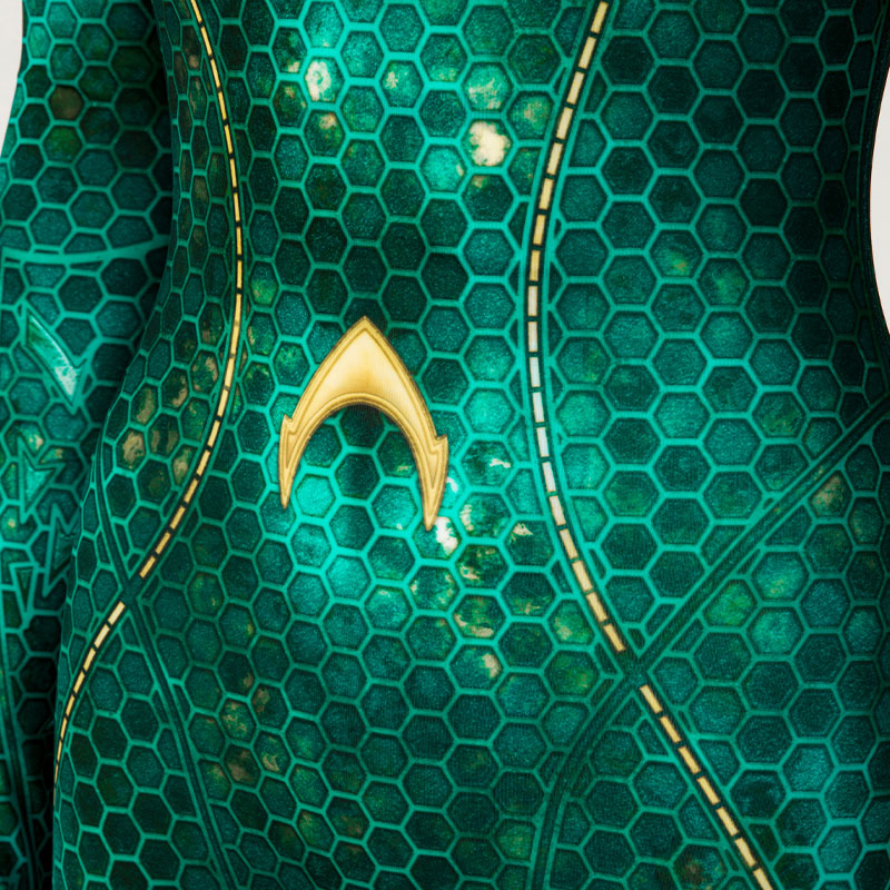 DC Aquaman Mera Jumpsuit Cosplay Costume