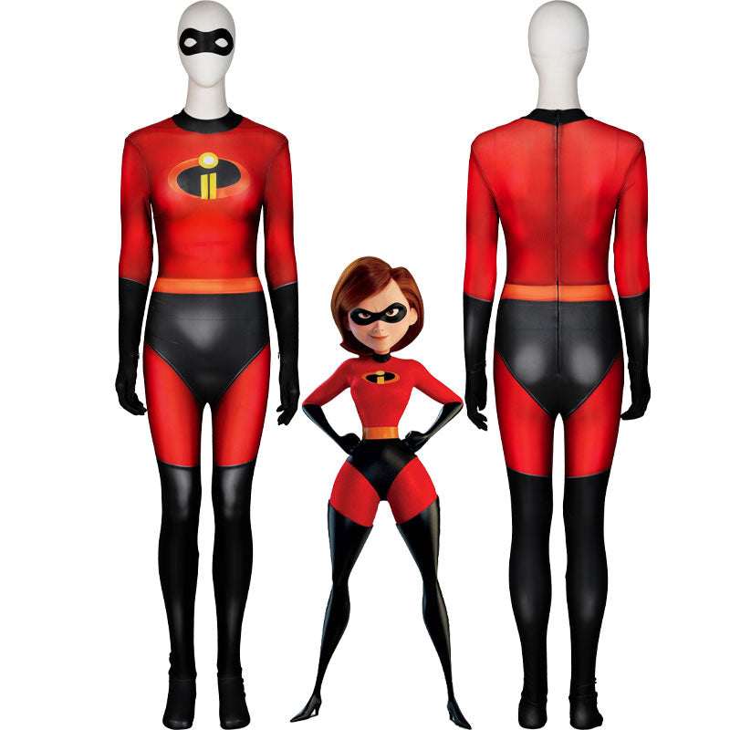 Incredibles 2: Elastigirl Jumpsuit Cosplay Costumes