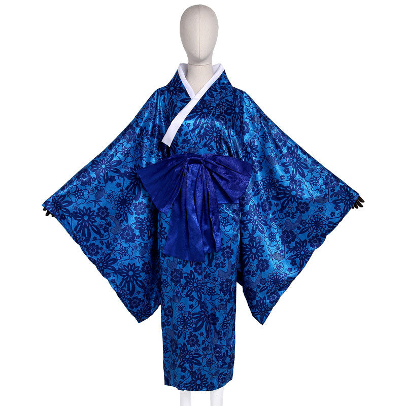 Demon Slayer Kimetsu no Yaiba Inosuke Hashibira Blue Cosplay Costumes