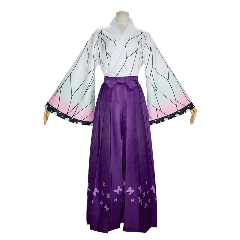 Demon Slayer Kimetsu no Yaiba Kochou Shinobu Halloween Cosplay Costumes