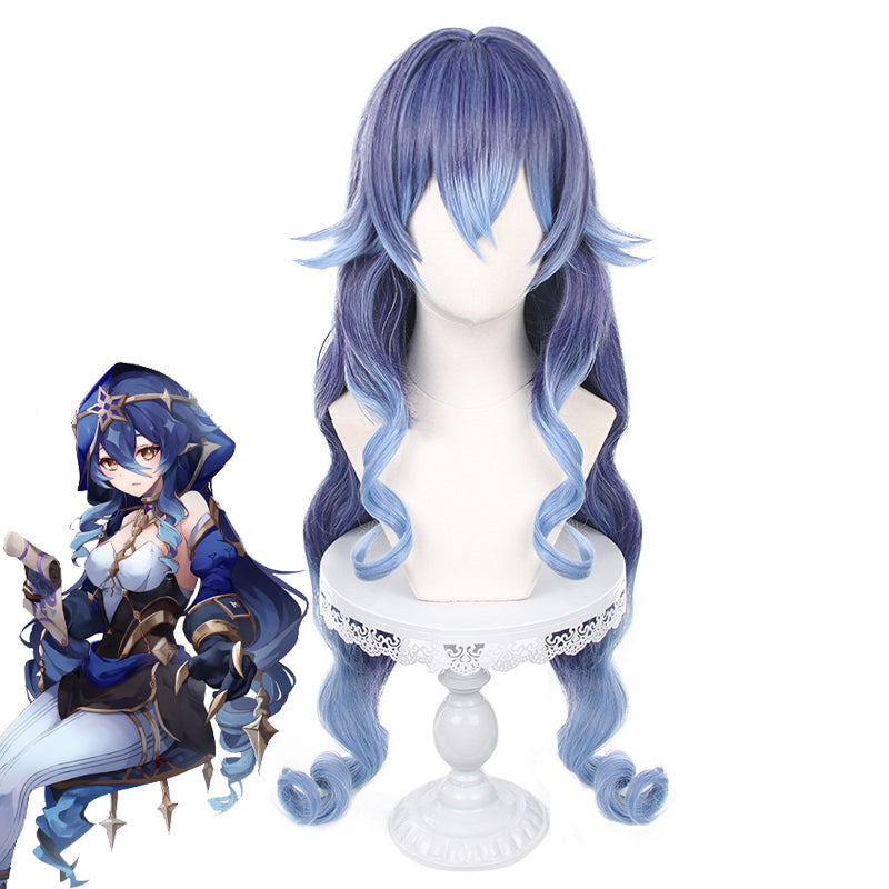 Genshin Impact Layla Cosplay Wigs