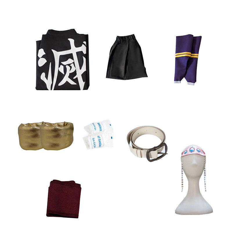 Demon Slayer Kimetsu no Yaiba Yaiba Uzui Kids Cosplay Costumes