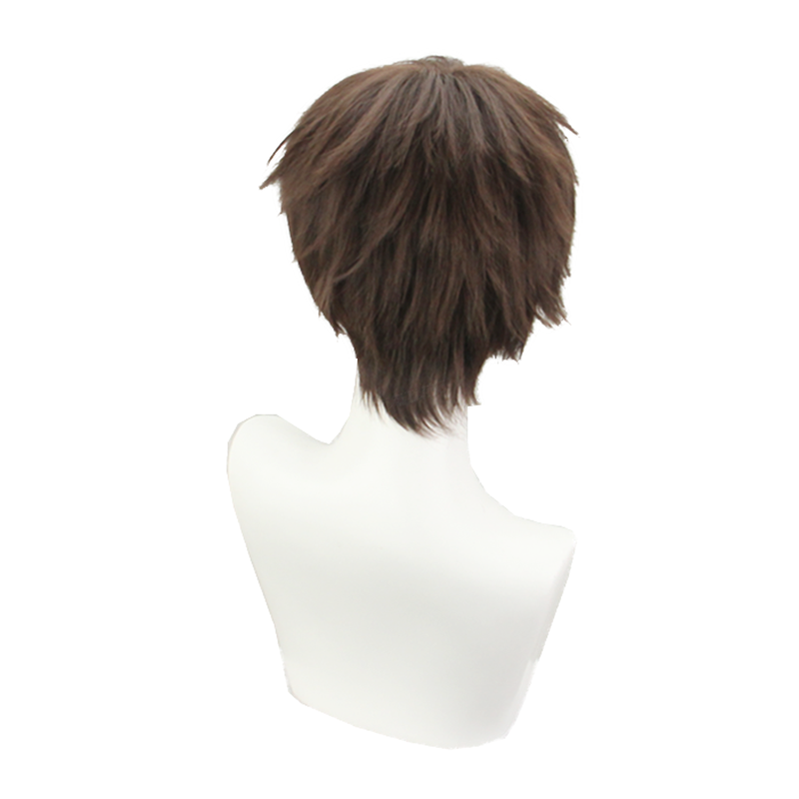 Attack on Titan Eren Jaeger Short Brown Cosplay Wigs