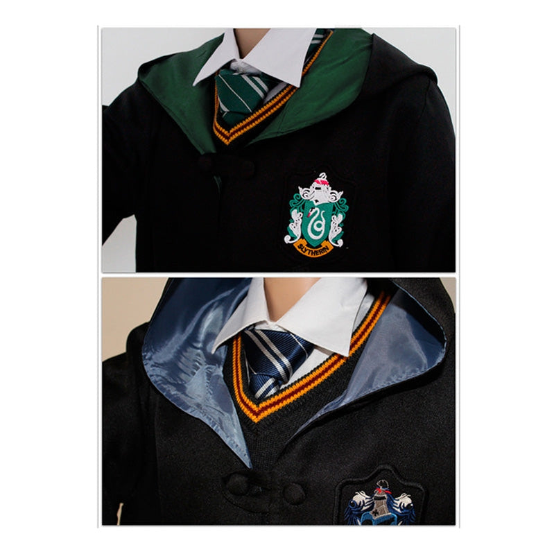 Harry Potter Gryffindor and The Four Houses of Hogwarts Cosplay Magic Robe