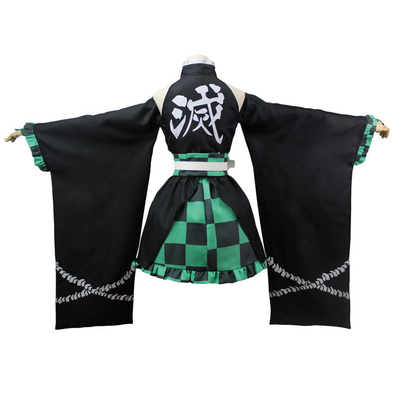Demon Slayer: Kimetsu no Yaiba Tanjiro Kamado Dress Cosplay Costumes