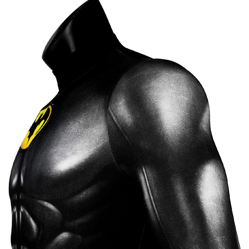 The Flash 2023 Batman Black Jumpsuit Cosplay Costumes
