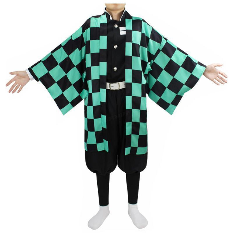 Demon Slayer Kimetsu no Yaiba Tanjiro Kamado Cosplay Costumes