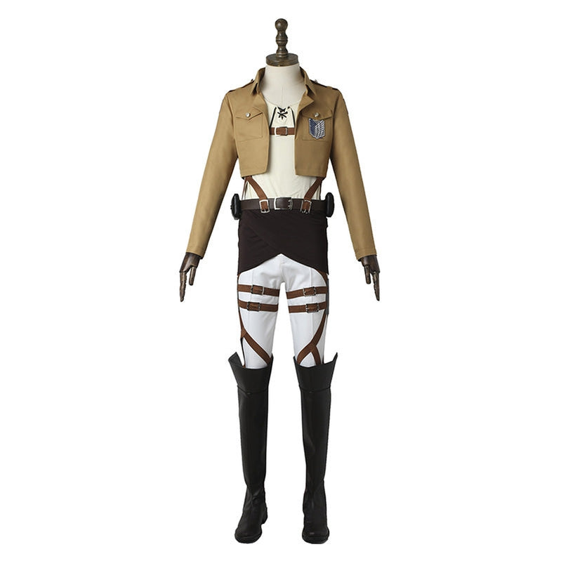 Attack on Titan Eren Jaeger The Wings Of Freedom Survey Corps Uniform Cosplay Costume