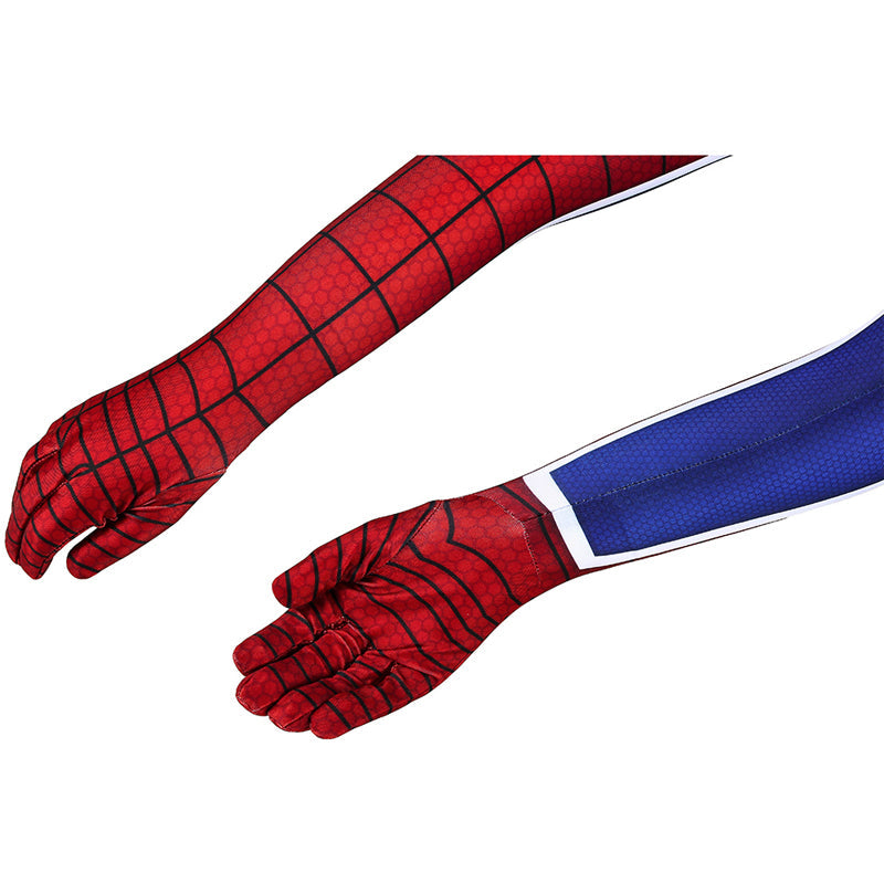 Spider-Man PS4 Spider-Punk Suit Kids Jumpsuit Cosplay Costumes