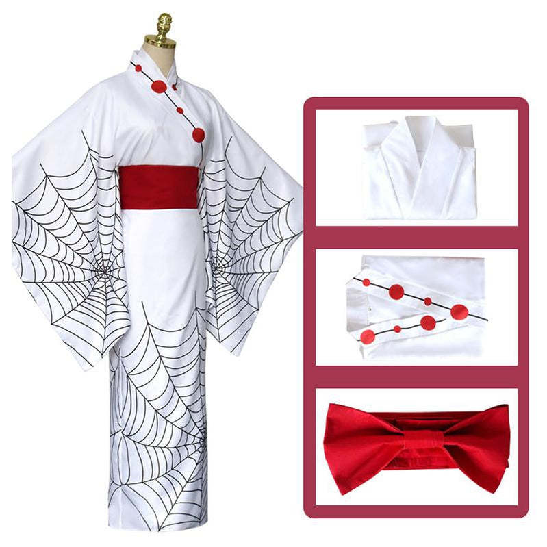 Demon Slayer Kimetsu no Yaiba Rui Spider Cosplay Costumes