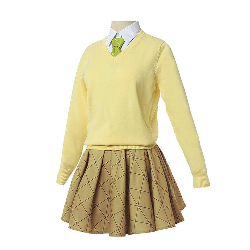 Demon Slayer: Kimetsu no Yaiba: Demon Slayer Academy Shinobu Kocho JK Uniform Cosplay Costume
