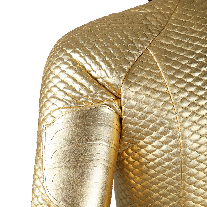Aquaman 2 Arthur Curry Gold Cosplay Costumes