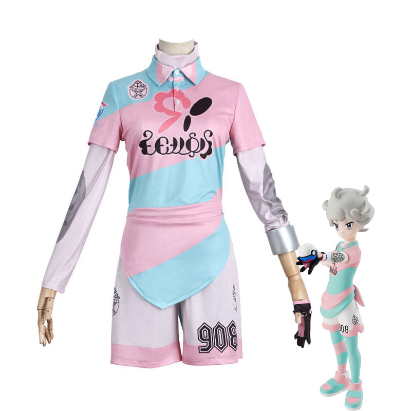 Pokémon: Twilight Wings Bede Cosplay Costume