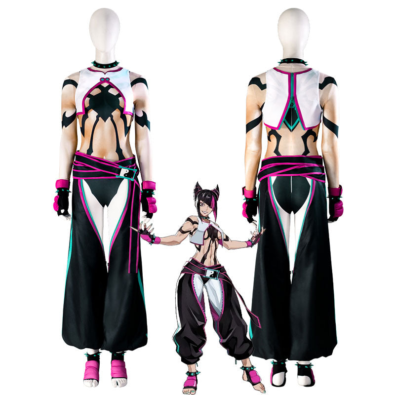 Street Fighter 6 Juri Cosplay Costumes