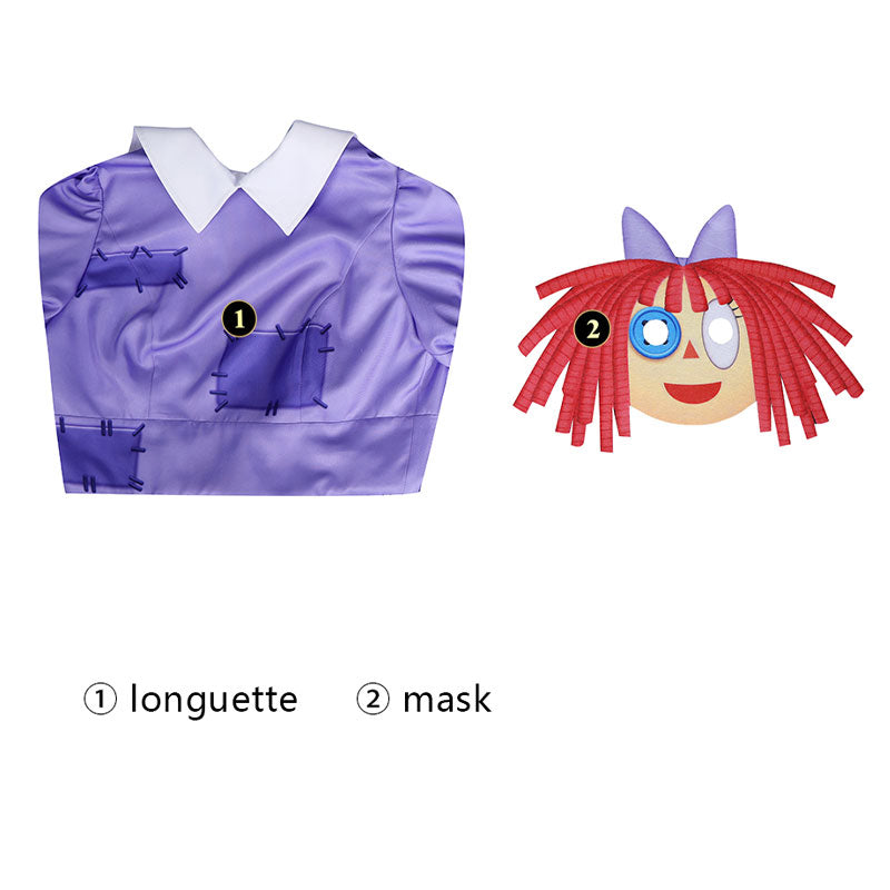 The Amazing Digital Circus Ragatha Kids Cosplay Costumes