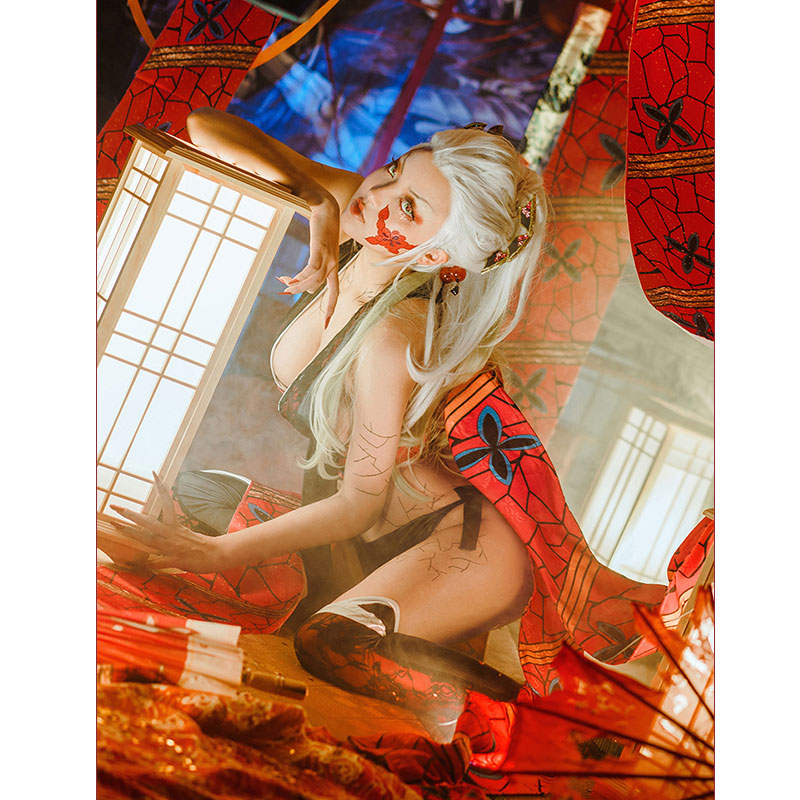 Demon Slayer Kimetsu no Yaiba Daki Cosplay Costumes