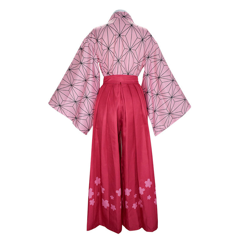 Demon Slayer Kimetsu no Yaiba Nezuko Kamado Halloween Cosplay Costumes