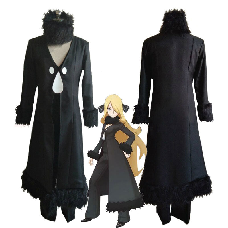 Pokemon Cynthia Cosplay Costumes