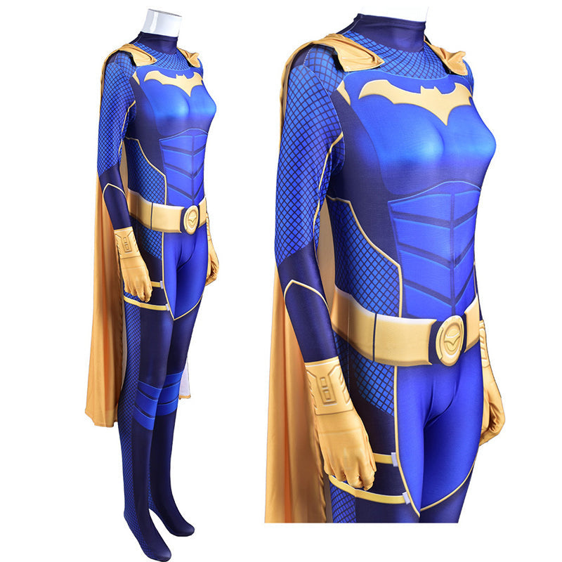 Batman Gotham Knight Batgirl Jumpsuit Cosplay Costumes