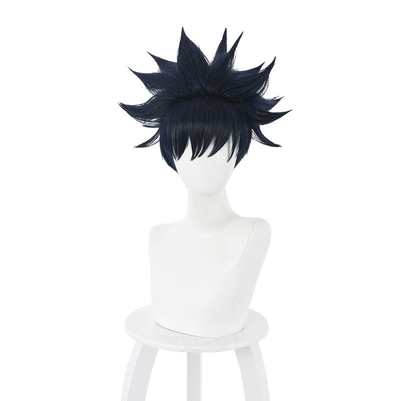 Jujutsu Kaisen  Megumi Fushiguro Dark Blue Cosplay Wig
