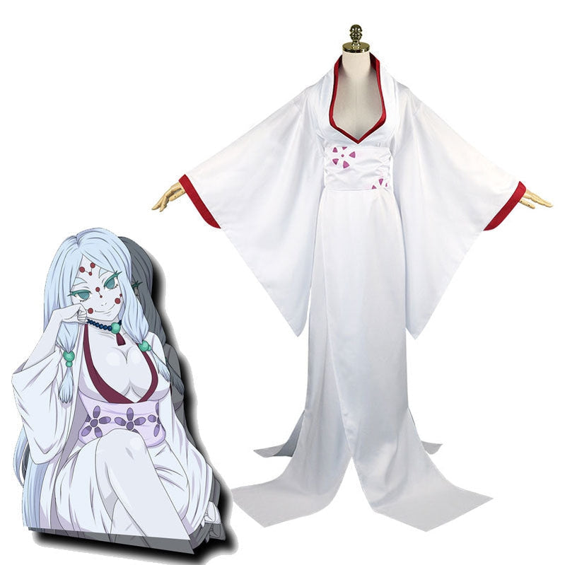 Demon Slayer Kimetsu no Yaiba Rui Spider Mother Cosplay Costumes