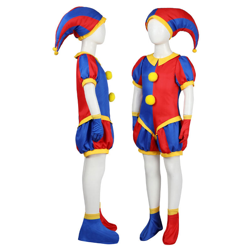 The Amazing Digital Circus Pomni Kid Cosplay Costumes