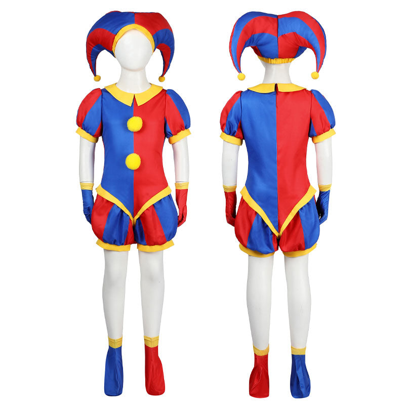 The Amazing Digital Circus Pomni Kid Cosplay Costumes