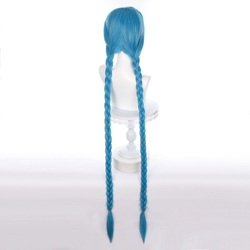 LOL Arcane Jinx  Blue Bunches Cosplay Wigs