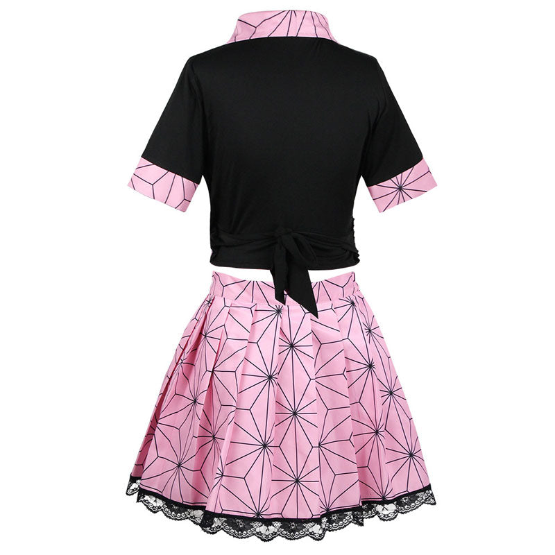 Demon Slayer Kimetsu no Yaiba Nezuko Kamado Cosplay Costumes