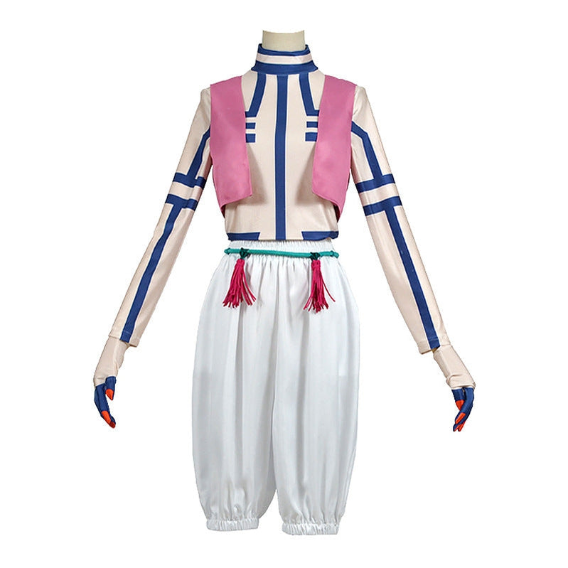 Demon Slayer Kimetsu no Yaiba Akaza Komaji Upper Rank Three Cosplay Costumes