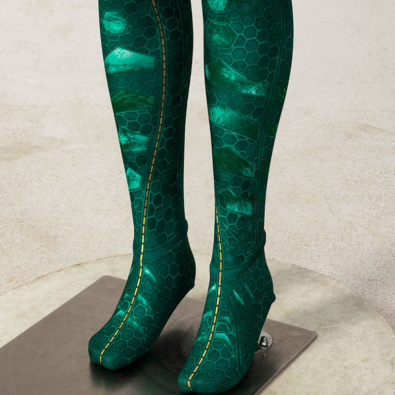 DC Aquaman Mera Jumpsuit Cosplay Costume