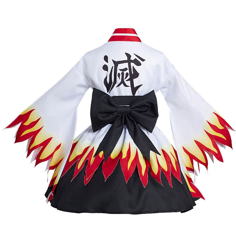 Demon Slayer Kimetsu no Yaiba Tanjiro Kamado Zenitsu Agatsuma Rengoku Kyoujurou Cosplay Costumes