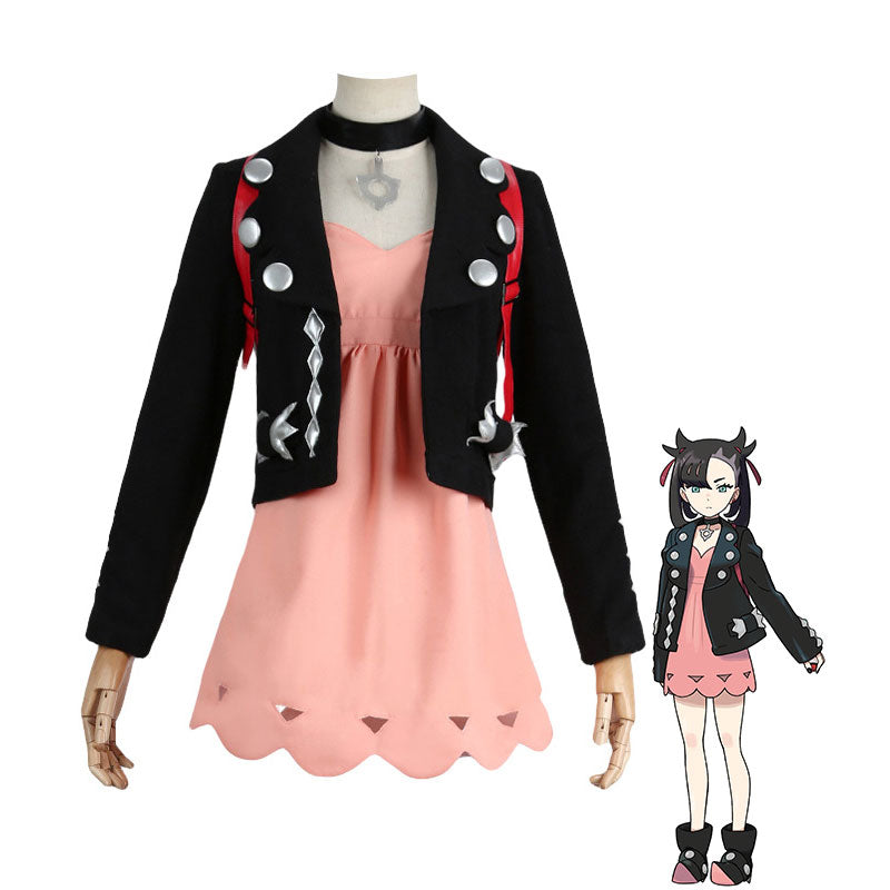 Pokémon Sword and Shield Marnie Cosplay Costume