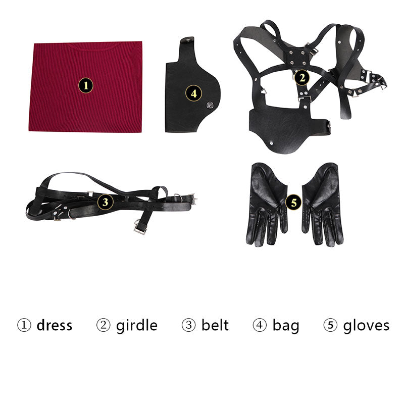 Resident Evil 4 Ada Wong Dress Cosplay Costumes