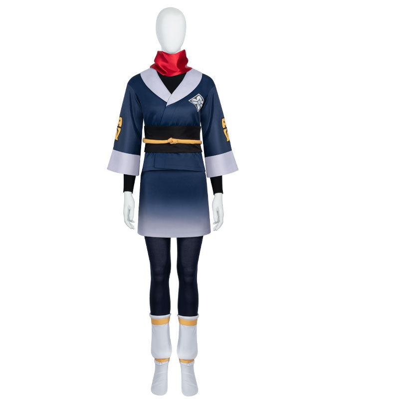 Pokémon Legends: Arceus Akari Cosplay Costumes