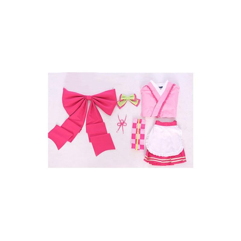 Demon Slayer Kimetsu no Yaiba Tsuyuri Kanawo Maid Outfit Cosplay Costumes