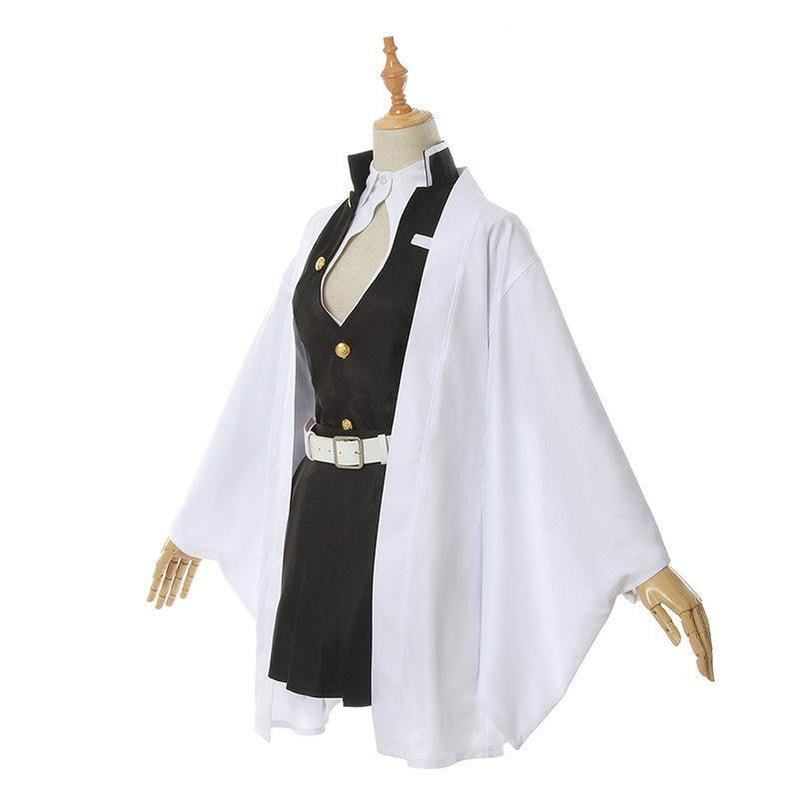Demon Slayer Kimetsu no Yaiba Mitsuri Kanroji Female Uniform Cosplay Costume