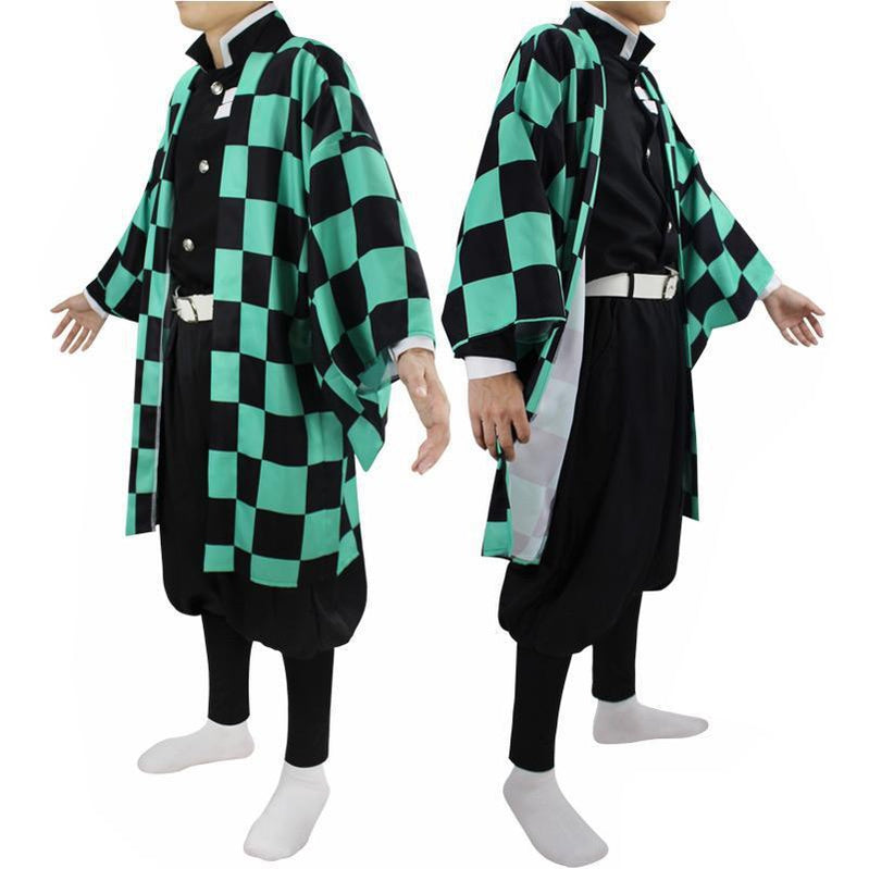 Demon Slayer Kimetsu no Yaiba Tanjiro Kamado Cosplay Costumes