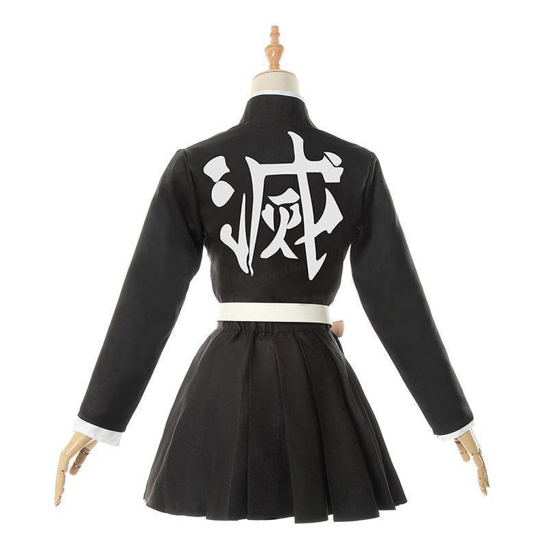 Demon Slayer Kimetsu no Yaiba Mitsuri Kanroji Female Uniform Cosplay Costume