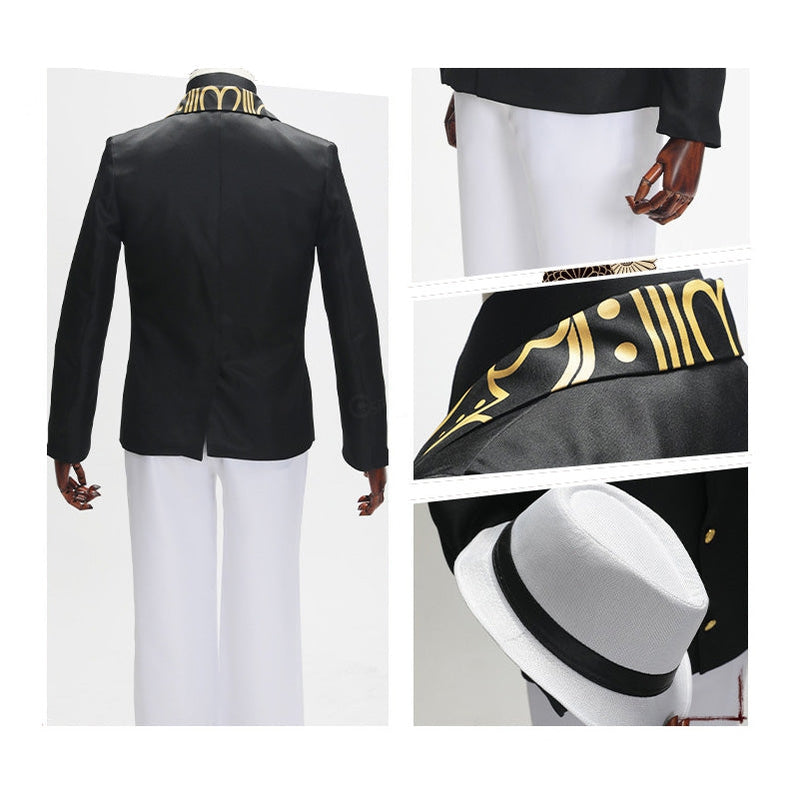 Demon Slayer Kimetsu no Yaiba Muzan Kibutsuji Suits Halloween Cosplay Costume