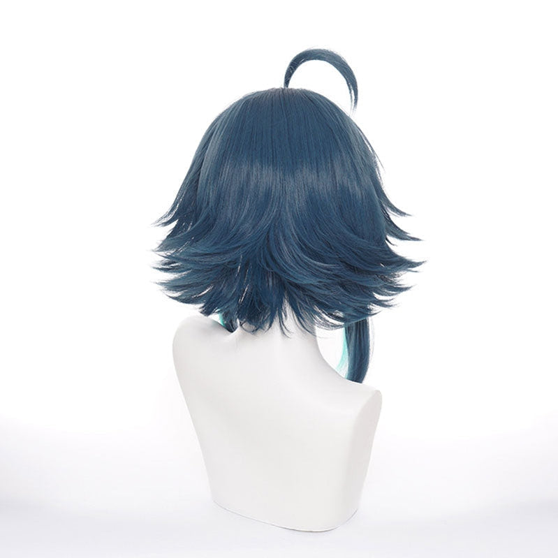 Genshin Impact Xiao Dark Green Cosplay Wigs