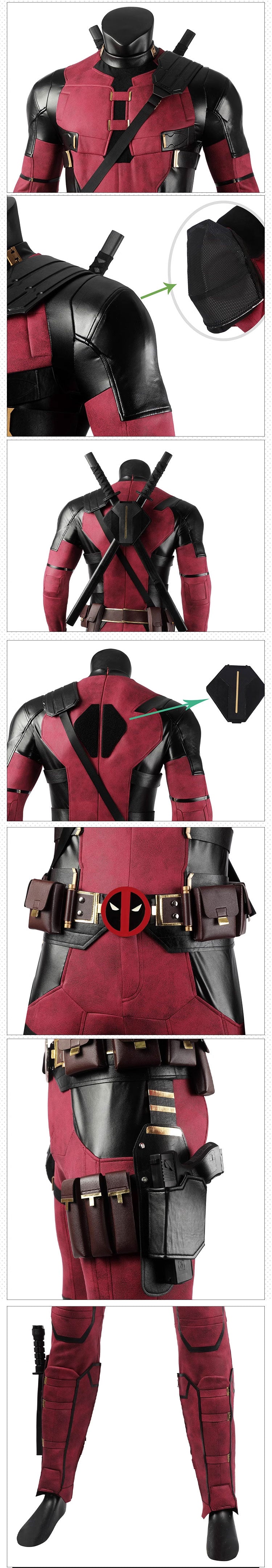 Deadpool3 Wade Wilson Cosplay Costumes