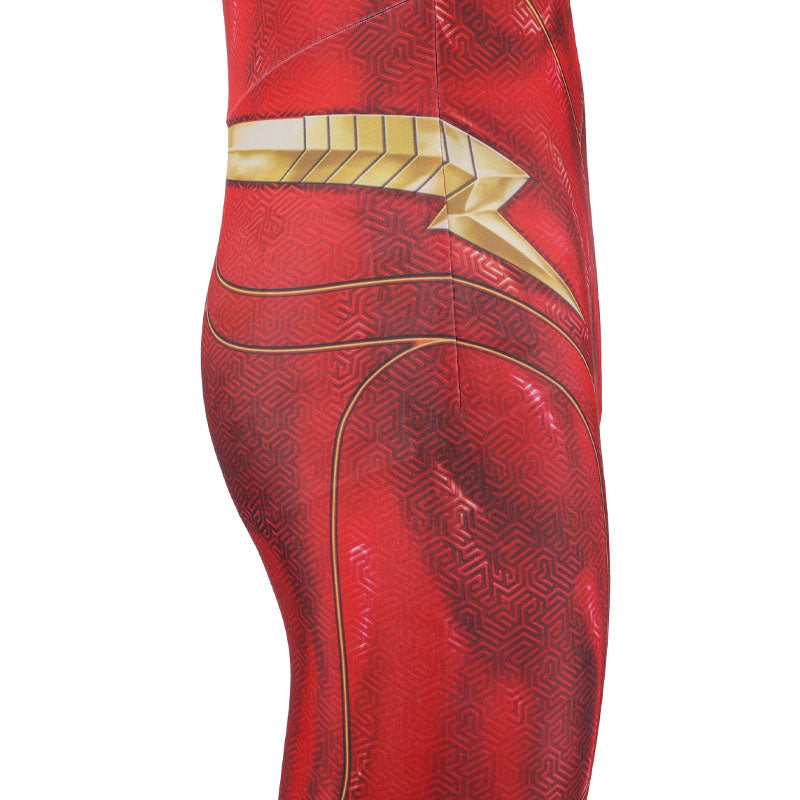 Flashpoint Barry Allen The Flash Kids Jumpsuit Cosplay Costumes