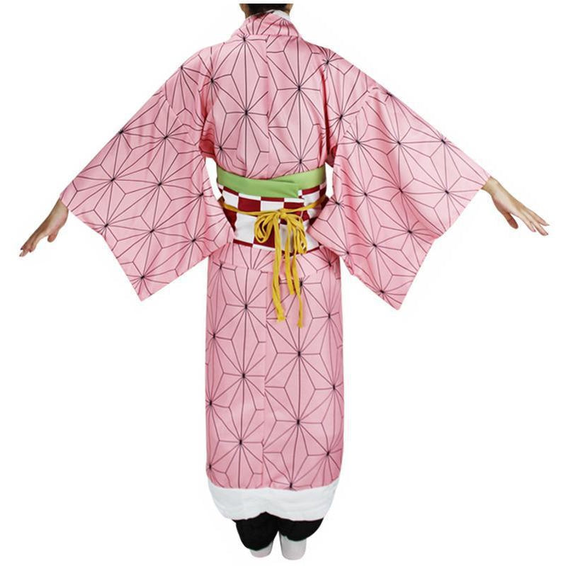 Demon Slayer Kimetsu no Yaiba Nezuko Kamado Cosplay Costume