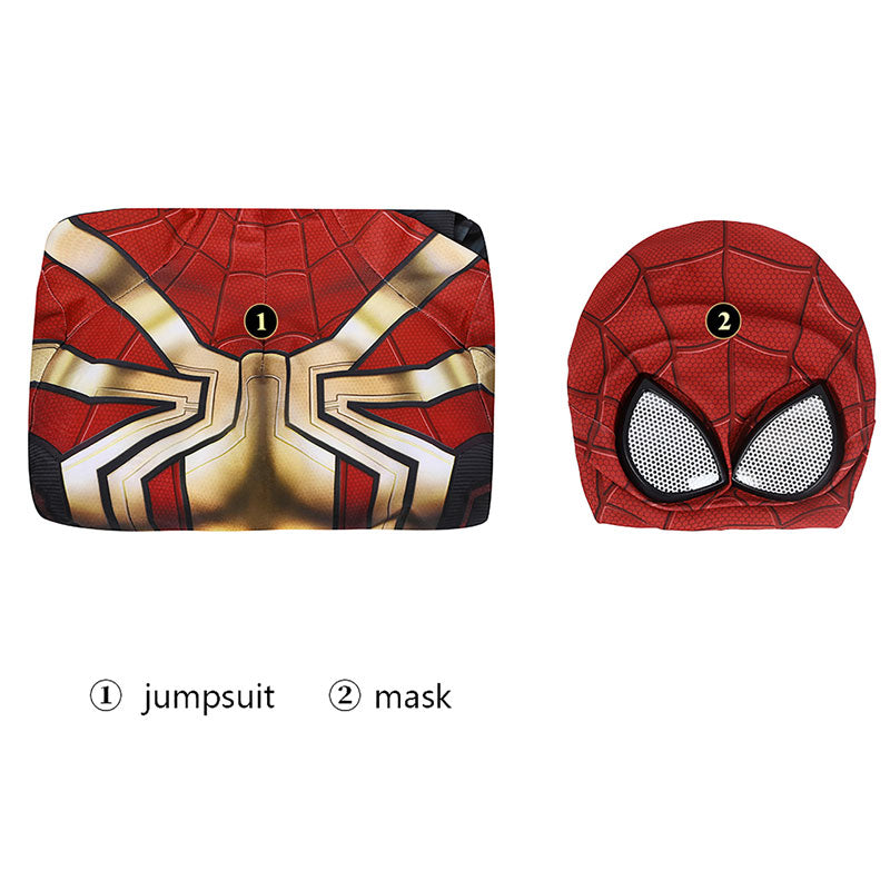 Spider-Man 3 No Way Home Peter Parker Integrated Suit Kids Cosplay Costumes